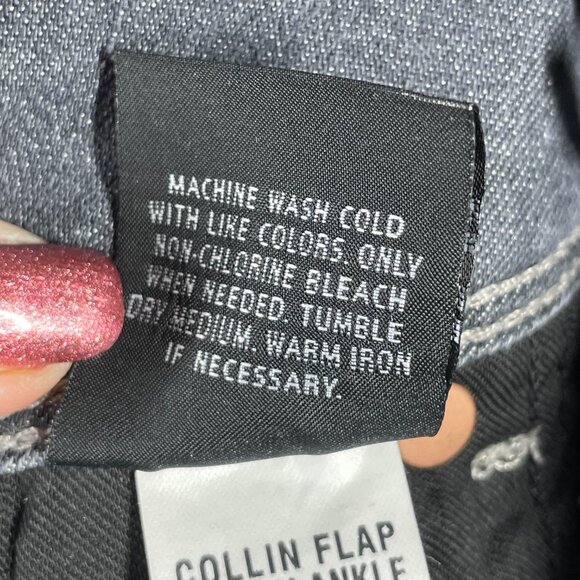 Hudson Jeans Womens 27 gray denim collin skinny designer casual twee - Picture 7 of 11